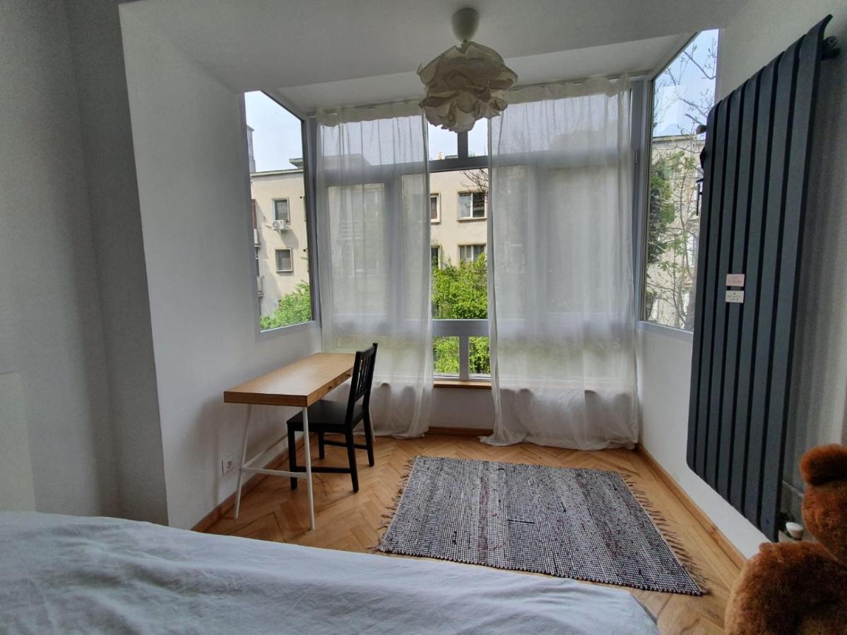 Spacious And Quiet 1Br Apartment In Floreasca Bukarest Exterior foto